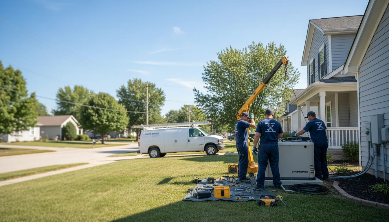 Generator Installation in Crawfordsville, IN near me